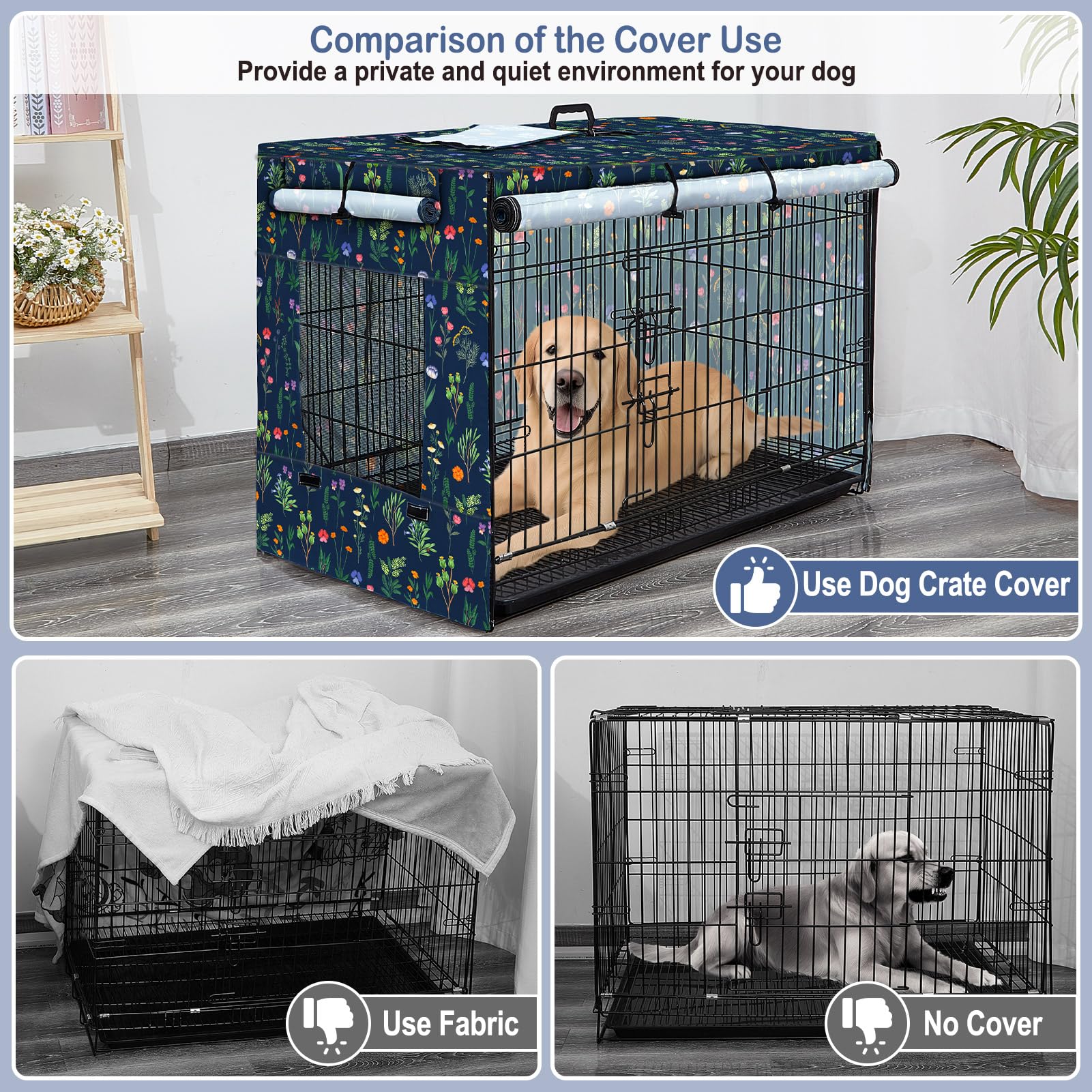 Bienbee crate cover front door open demonstrates breathable mesh and ventilation options.