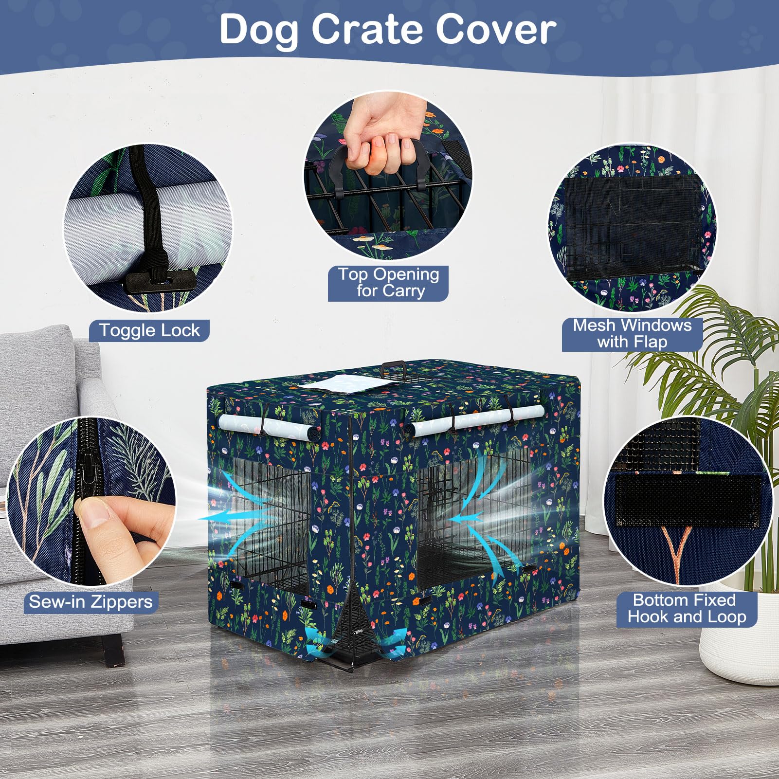 Bienbee crate cover top handle highlight for portable, indoor-outdoor use.