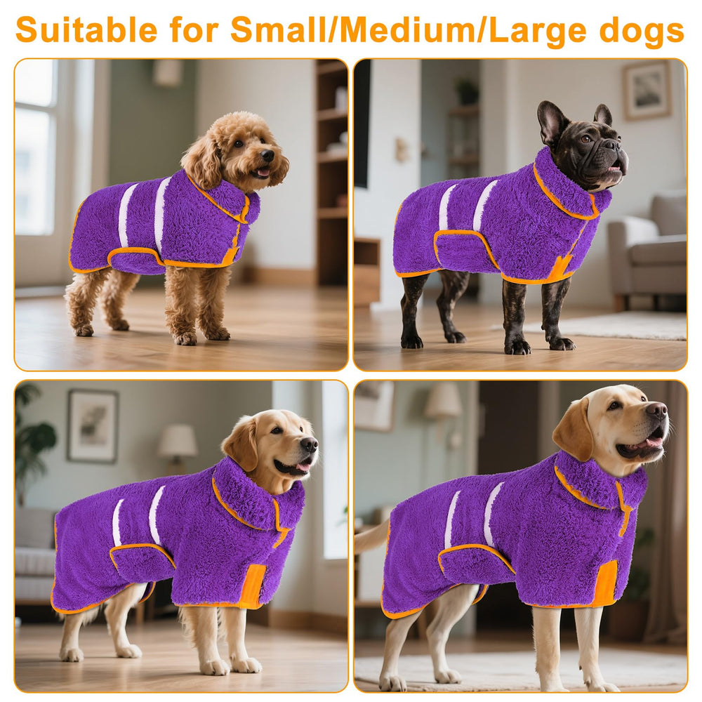 Bienbee dog bathrobe five sizes XL-XXL fit most dogs