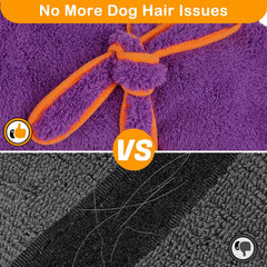 Bienbee dog bathrobe is machine washable and easy to care for.