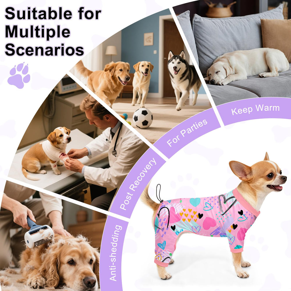 Bienbee dog pajamas breathable fabric keeps dogs cool and comfy