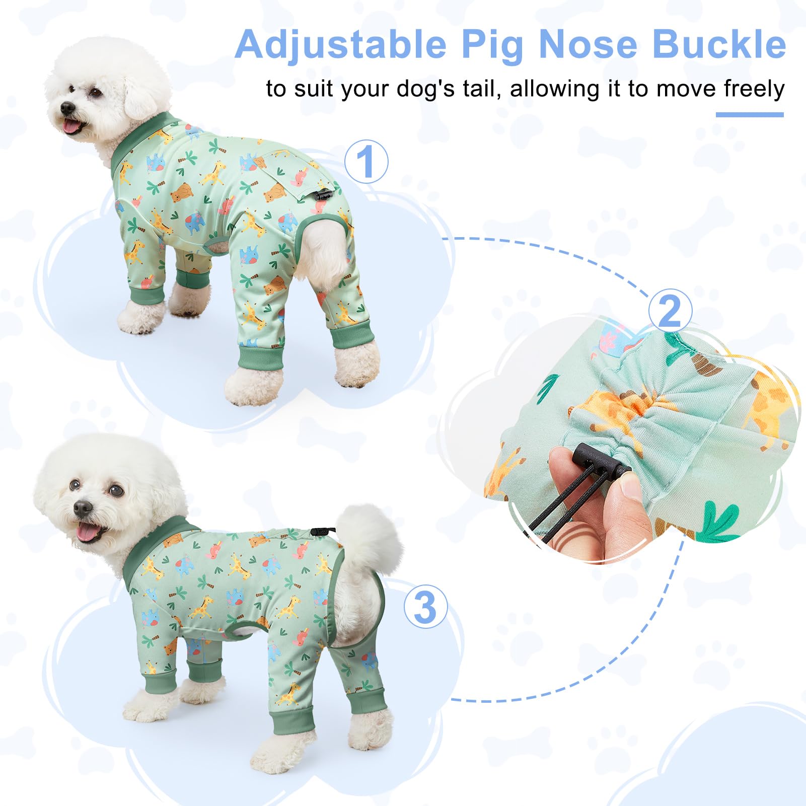 Bienbee dog pajamas duck pattern for playful everyday outfits