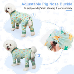 Bienbee dog pajamas duck pattern for playful everyday outfits