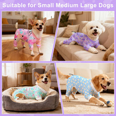Bienbee dog pajamas love-heart pattern creates sweet, photogenic moments at home