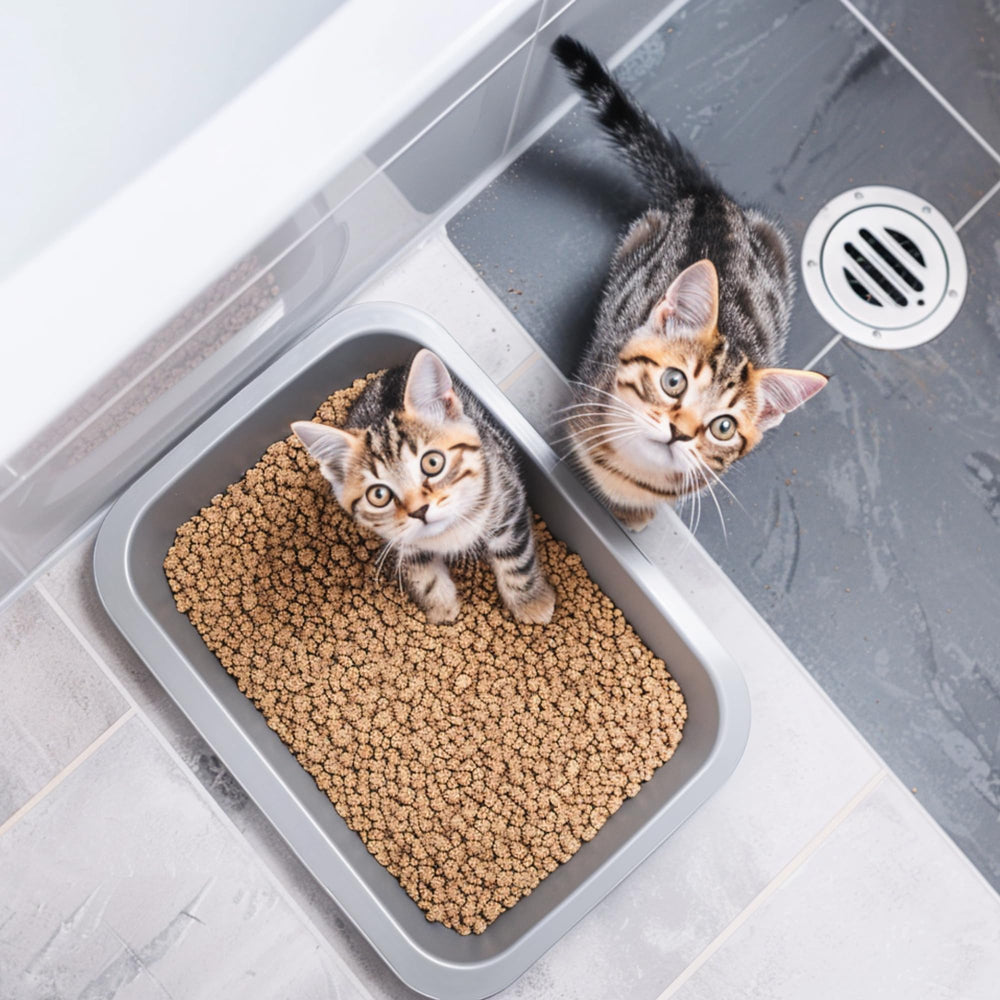 BierBear 4-cat-capacity litter box suits busy households