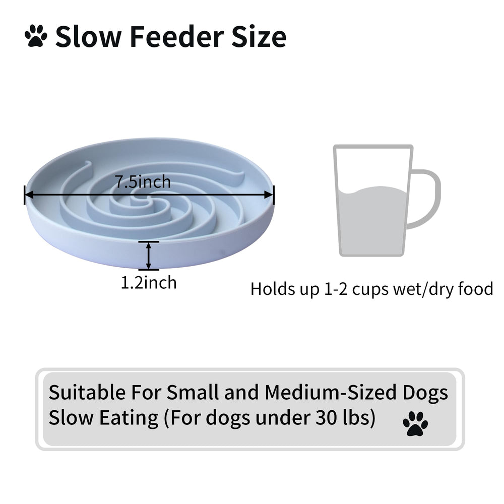 Bifeaw freezer-safe silicone bowl supports frozen treats for dogs.