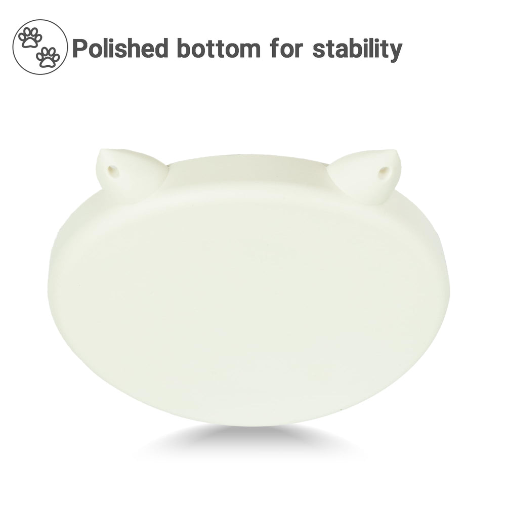Bifeaw purple-and-white slow-feed bowl adds color and function to mealtime.