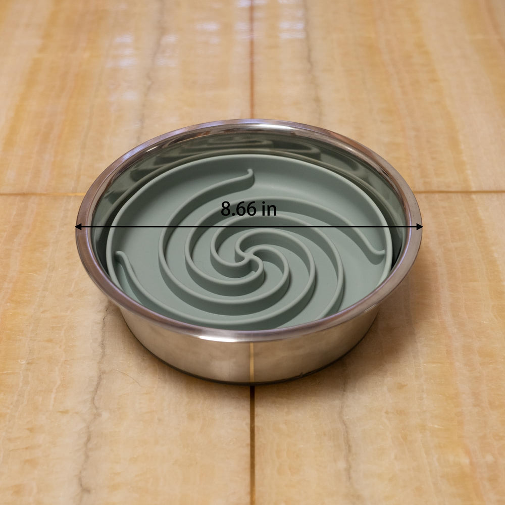 Bifeaw bowl grey-green microwave-safe silicone for quick reheating and versatility