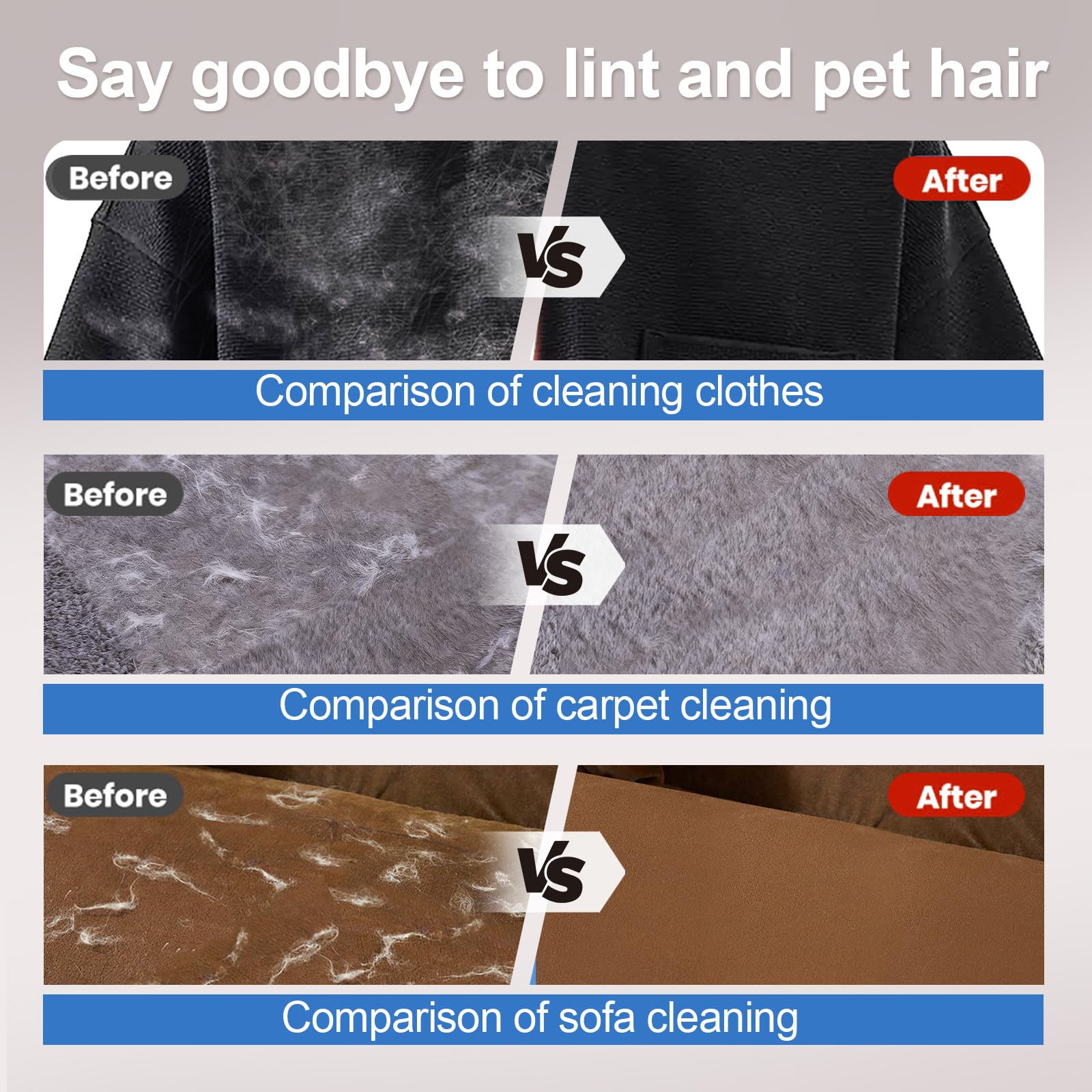 Bifobar glove cleaning couch fibers from sofa for clean living room