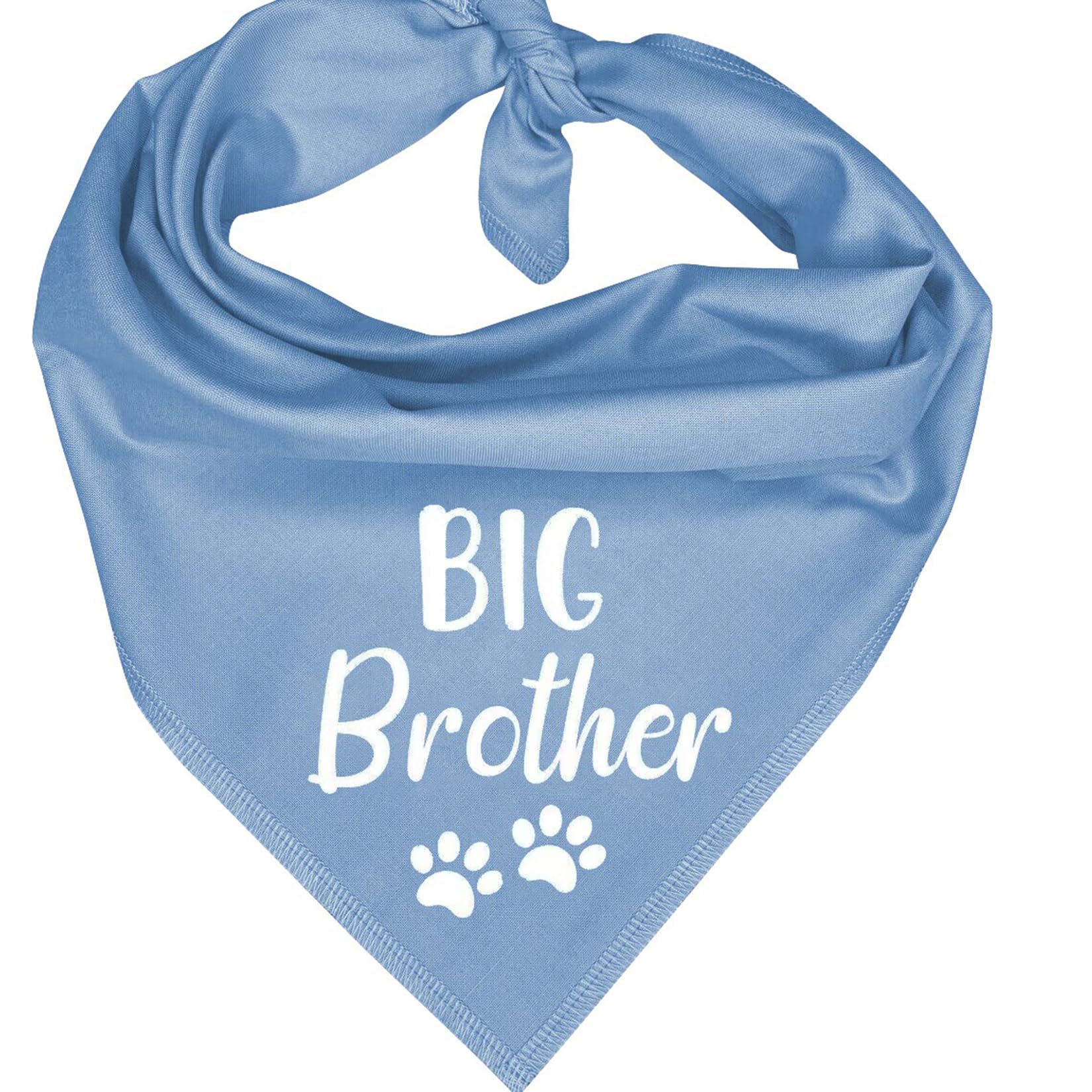 Big Brother Birthday Bandana for Dogs collar-slide view, easy wear for everyday adventures.