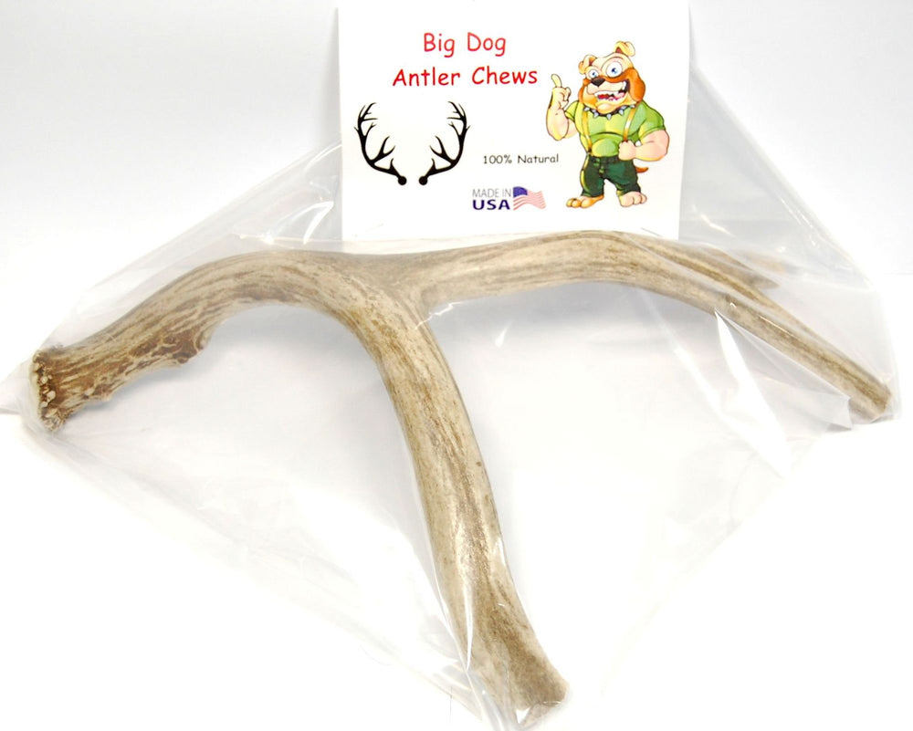 Big Dog Antler Chews custom-cut sanded antler with smooth edges for safety