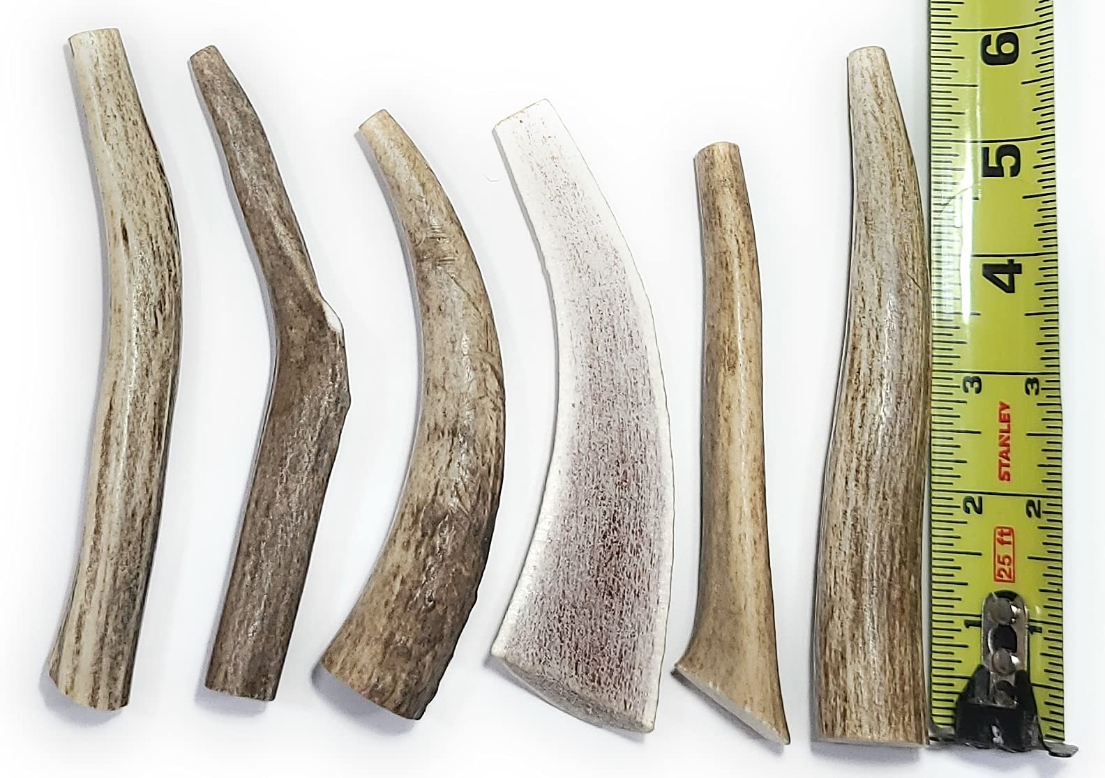 Big Dog Antler Chews six-pack packaging shows a durable, long-lasting small-dog chew.