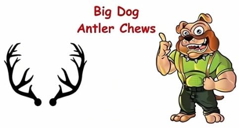 Big Dog Antler Chews USA-sourced antlers from mule and white-tailed deer and elk.