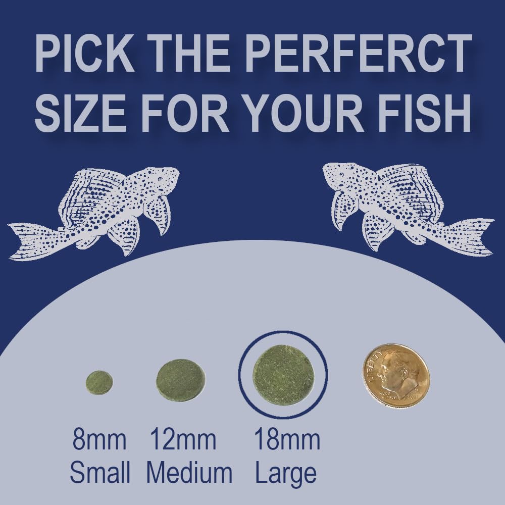 BIG KAHUNA TROPICAL FISH 8 oz wafers provide convenient stocking for hobbyists.