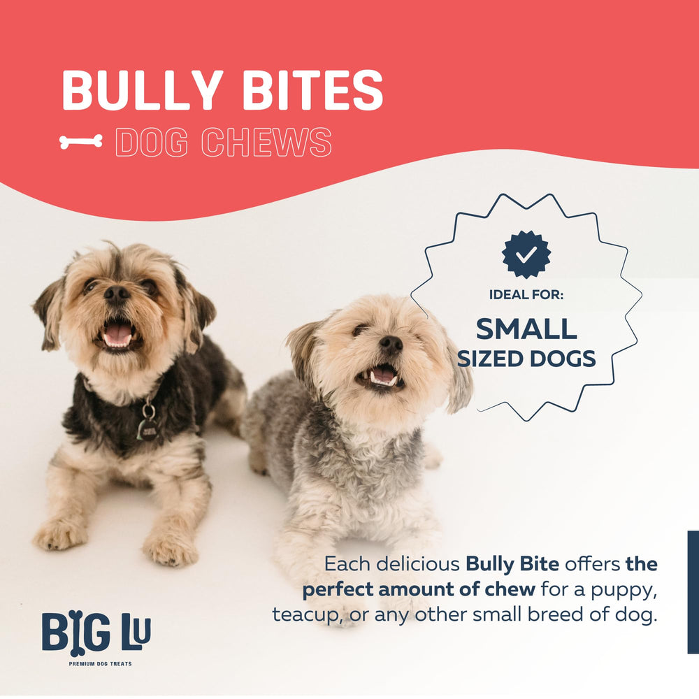 Big Lu grass-fed beef chews close-up, showcasing natural single-ingredient ingredients