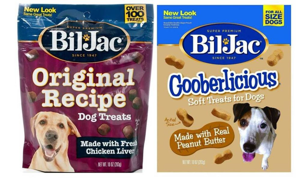 Bil-Jac Real Chicken Soft Treats duo-flavor bundle; chewy rewards for dogs.