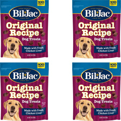Bil-Jac Original Recipe Soft Training Treats 10oz pack featuring chicken liver flavor for training rewards
