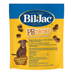 Bil-Jac PB-Nanas training-use display highlights soft texture for easy chews.