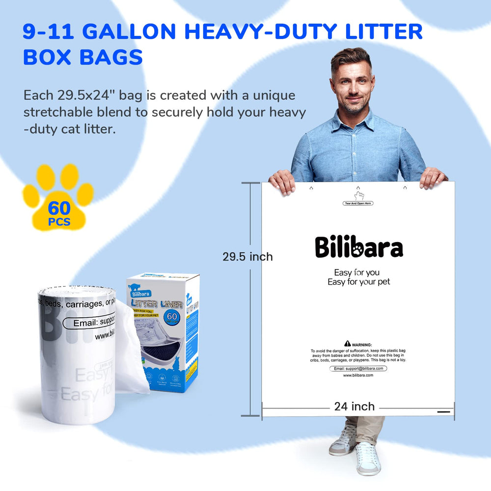 Bilibara slip-resistant edge facilitates smooth bag removal.
