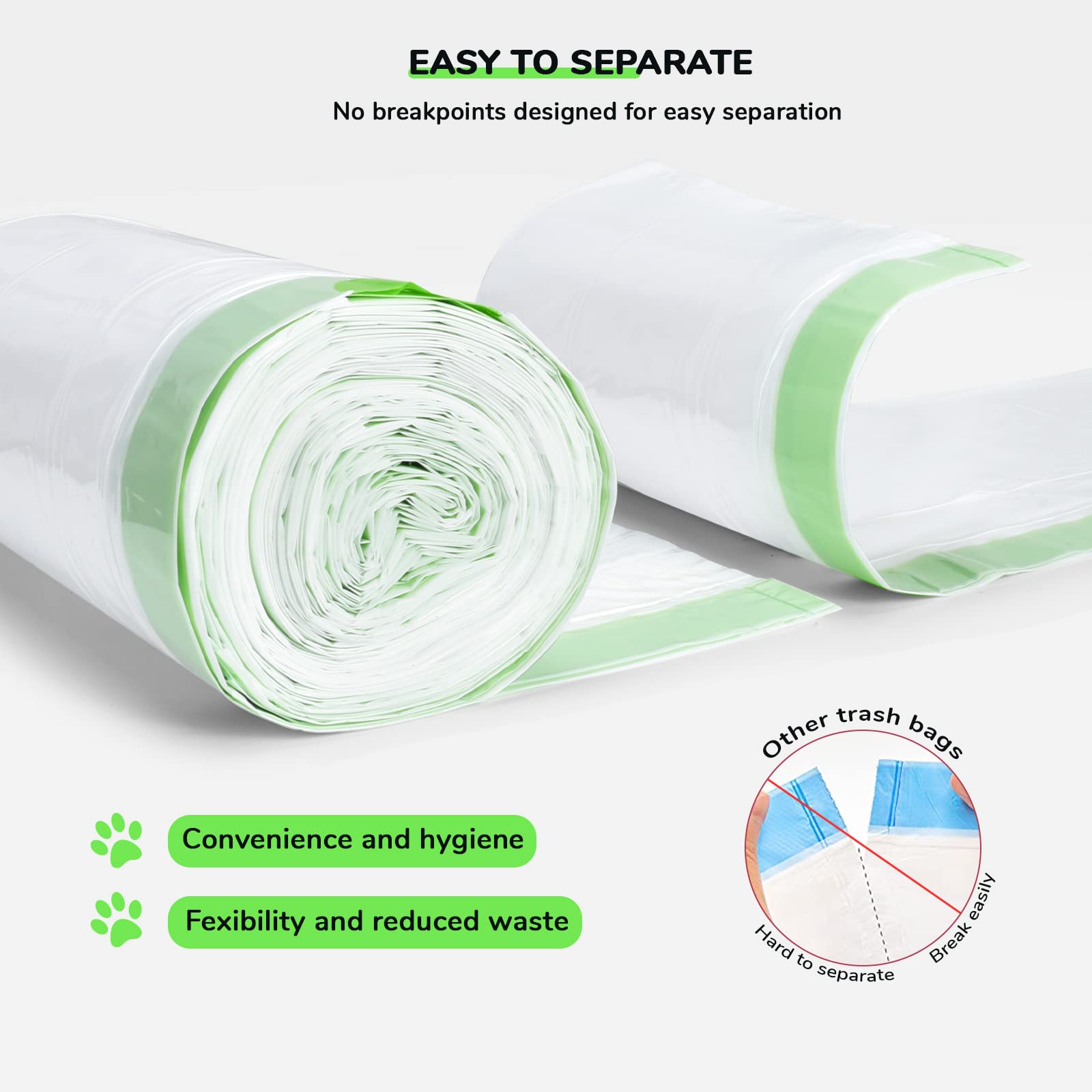 Bilibara unscented cat litter bags highlight fragrance-free liner option