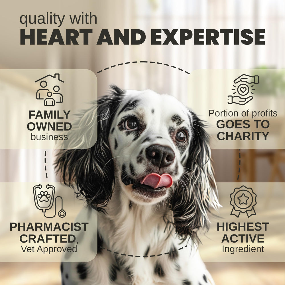 Billion Pets hemp oil label organic image emphasizes non-GMO, cruelty-free claim.
