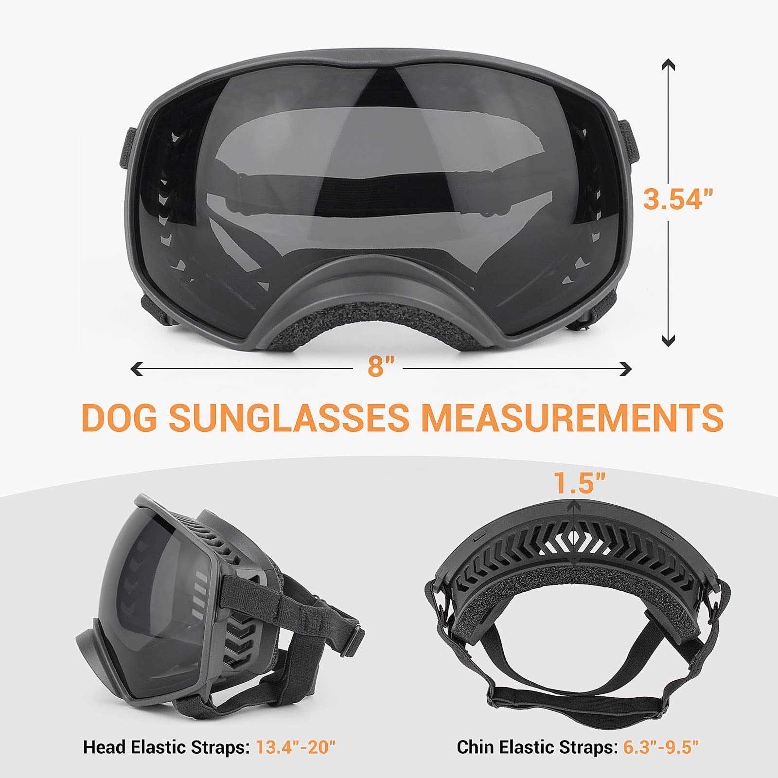 Billionchains size guide helps measure medium to large dogs for proper fit.
