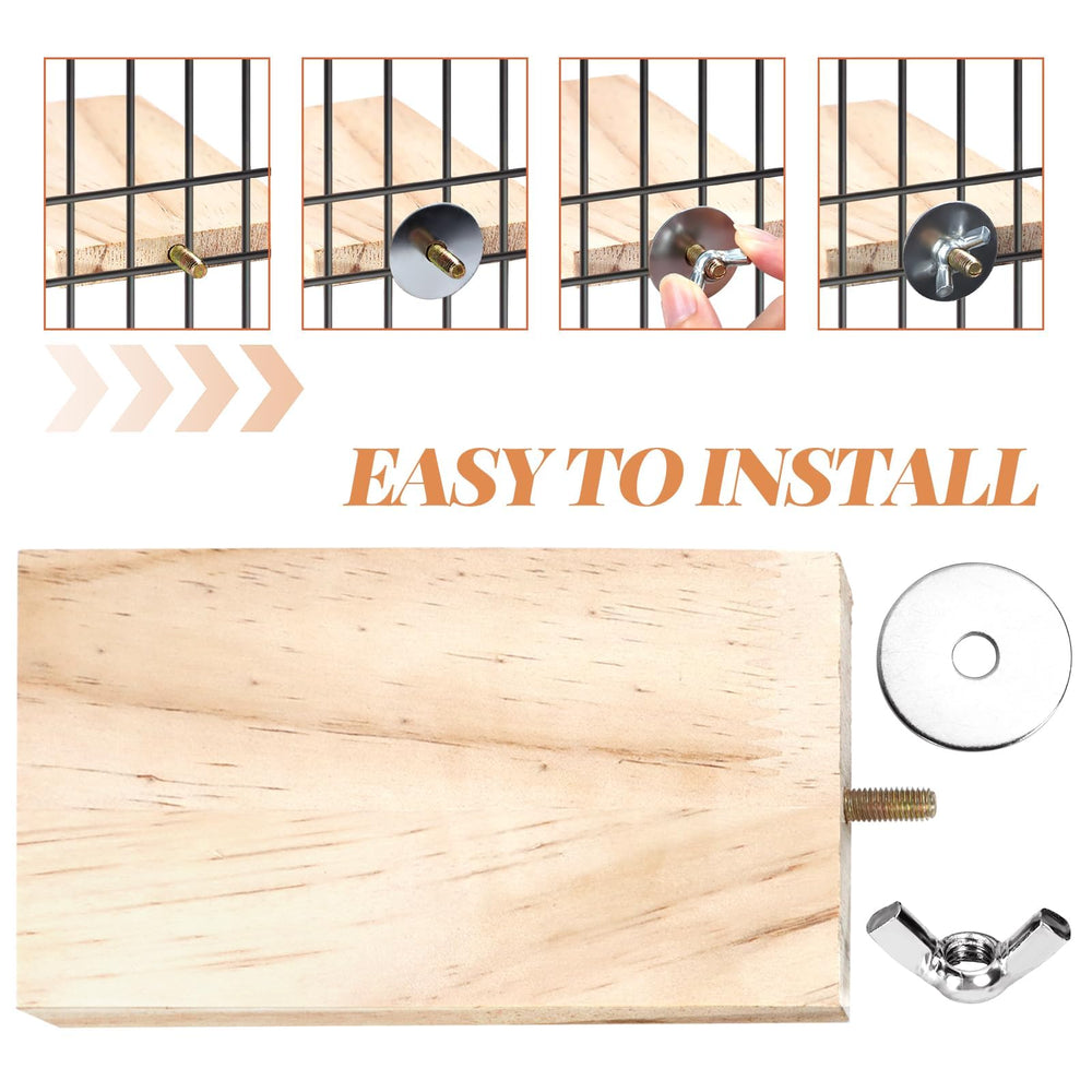 BILLIOTEAM corner shelf cage fit highlights space-efficient habitat upgrade for birds.