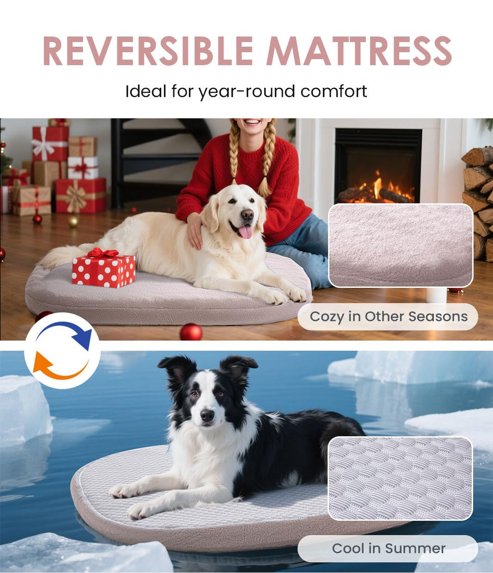 bilypaws small pink plaid bed with removable cover for easy cleaning