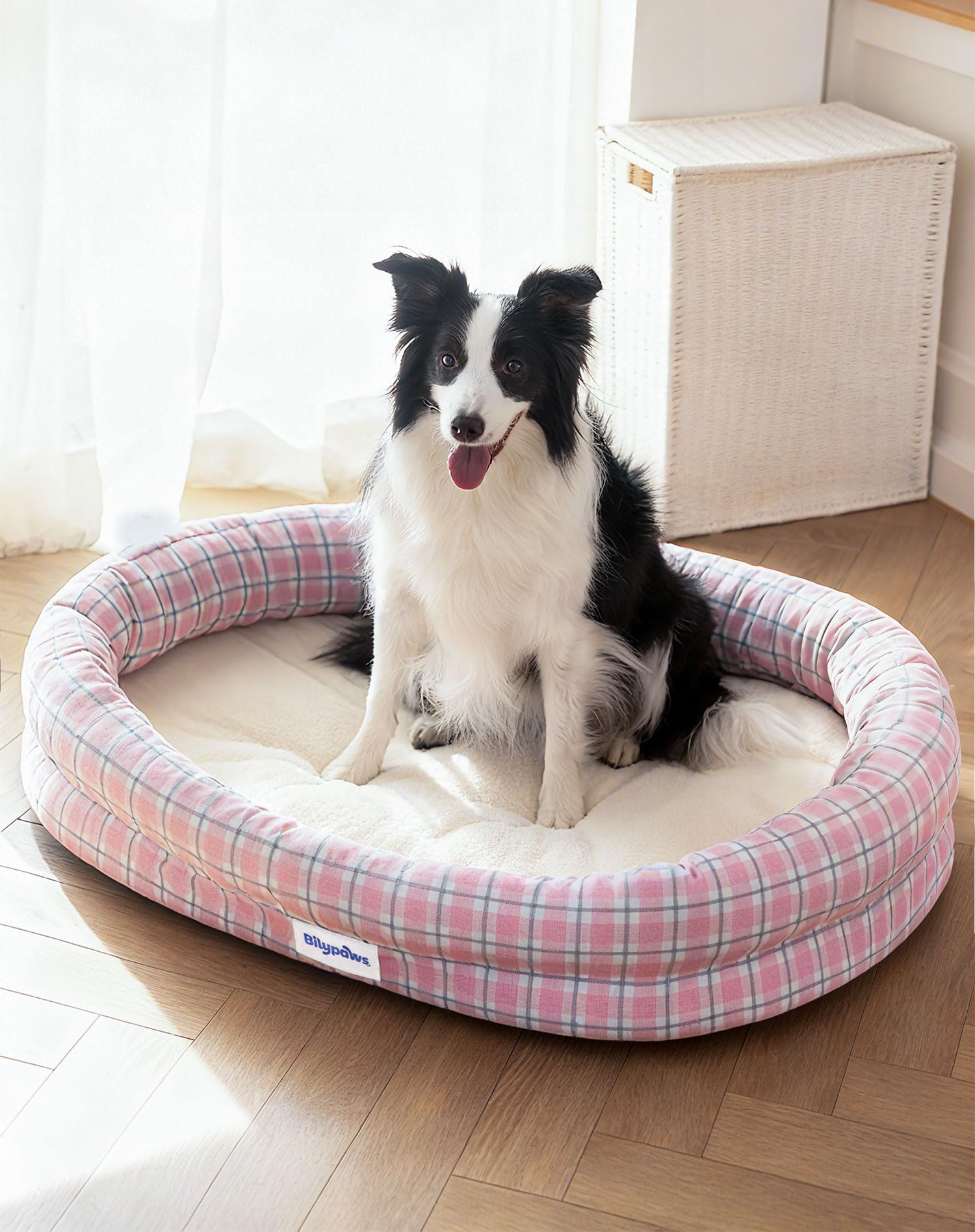 bilypaws egg crate foam with cooling underside for year-round comfort