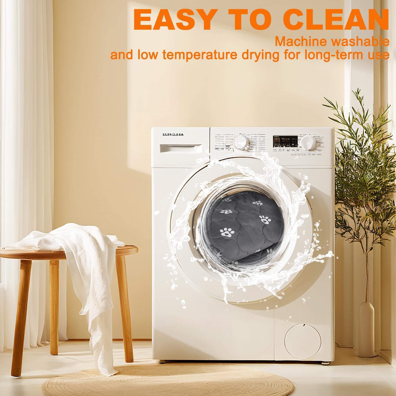 BINGPET cat bed easy-care washable design for long-term use