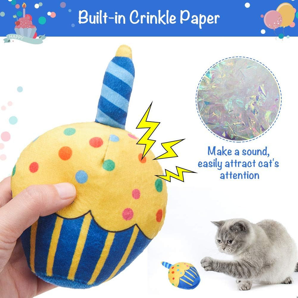 BINGPET cat face balloon toy creates visual appeal and playful wobble for curious cats.