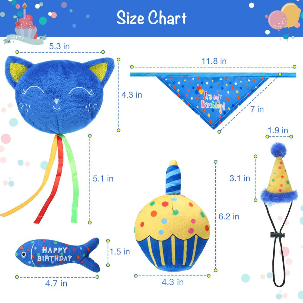 BINGPET birthday hat adds cute flair while keeping playtime safe and engaging.