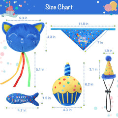 BINGPET birthday hat adds cute flair while keeping playtime safe and engaging.