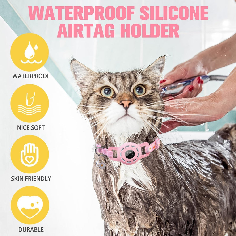 BINGPET adjustable collar size range fits cats of various sizes.