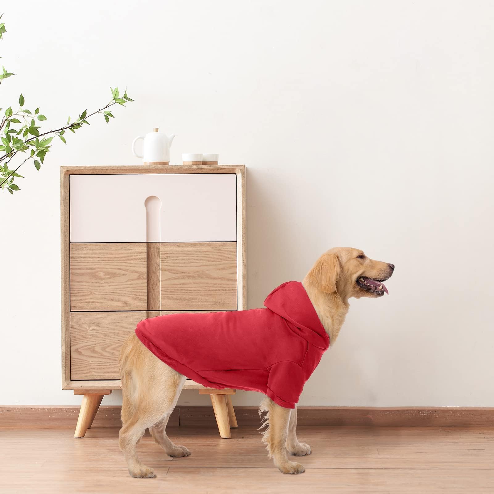 BINGPET Dog Hoodie is machine washable for easy care and durability.