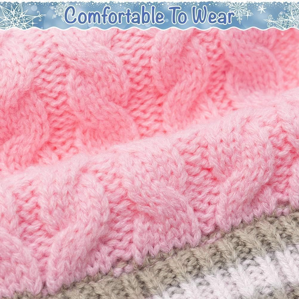 BINGPET dog sweater dress plaid pink leash hole for outdoor adventures