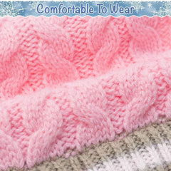 BINGPET dog sweater dress plaid pink leash hole for outdoor adventures