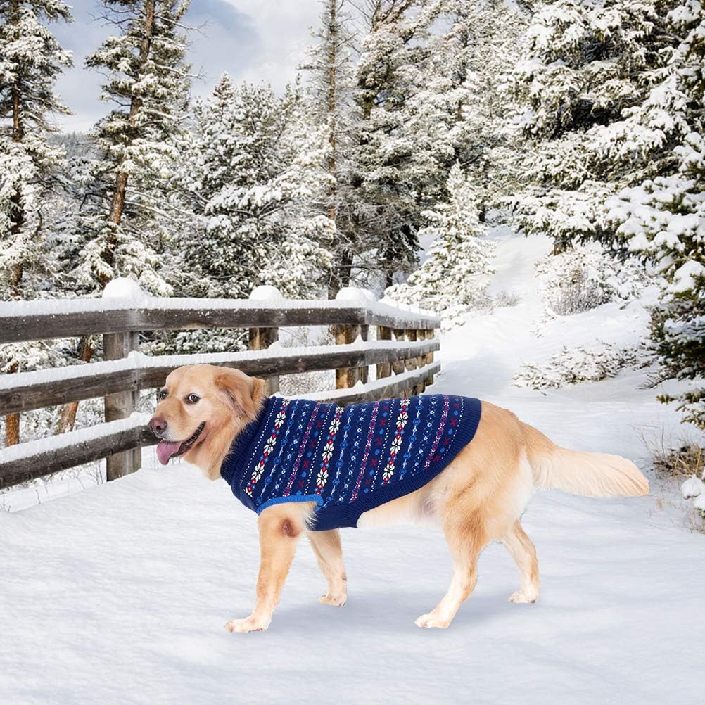 BINGPET dog sweater easy on off design fits dogs without hassle