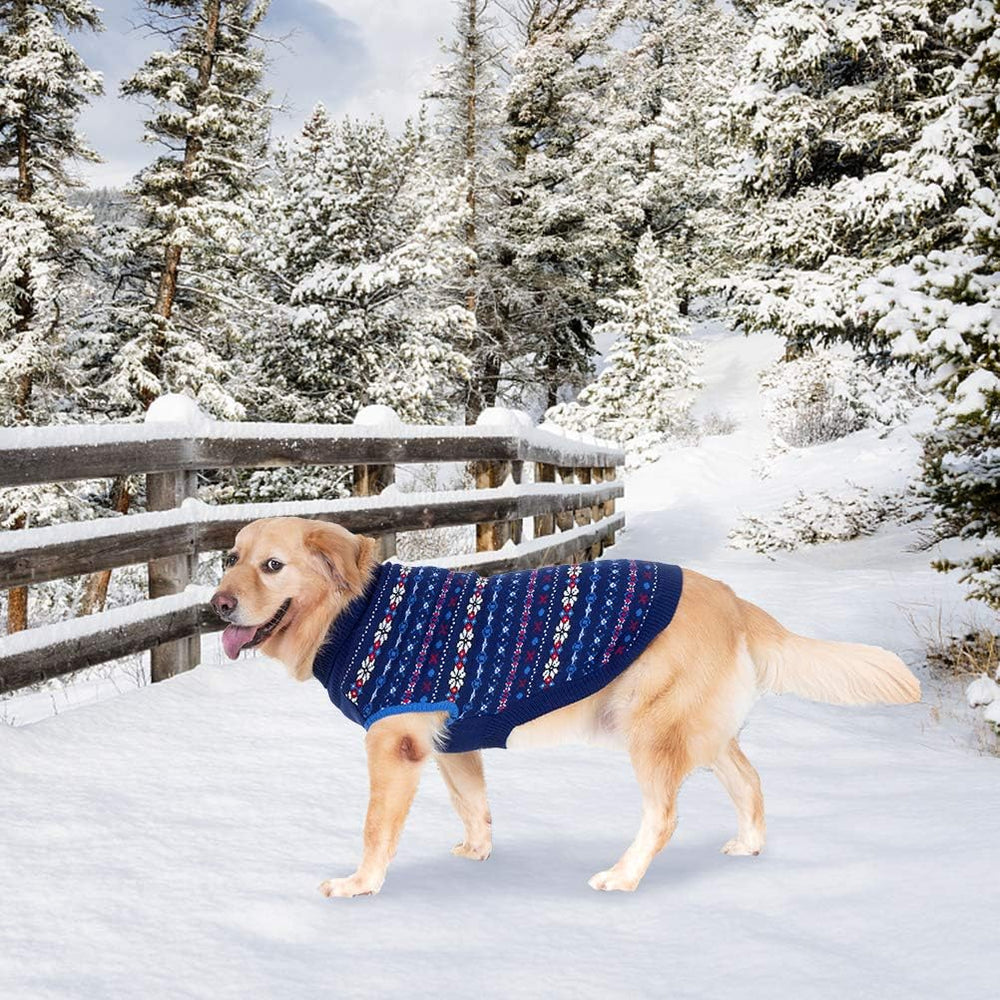 BINGPET dog sweater easy on off design fits dogs without hassle