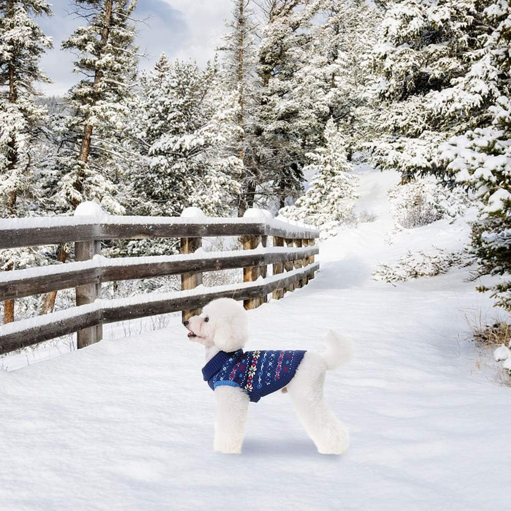BINGPET dog sweater easy pull-on makes dressing quick