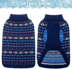 BINGPET dog sweater elastic fit allows easy on-and-off for dogs