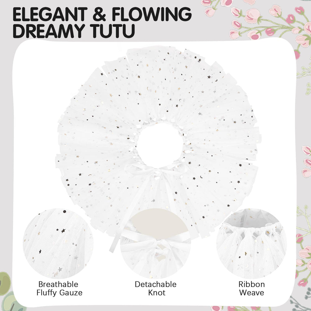 BINGPET wedding skirt adjustable-fit detail for small to medium pets