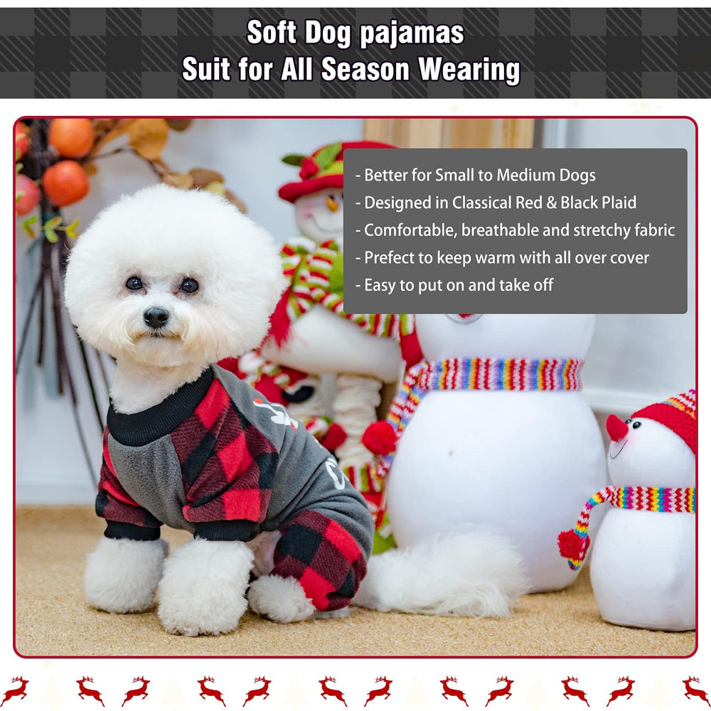 BINGPET winter pet clothes plaid suitable for cats and dogs
