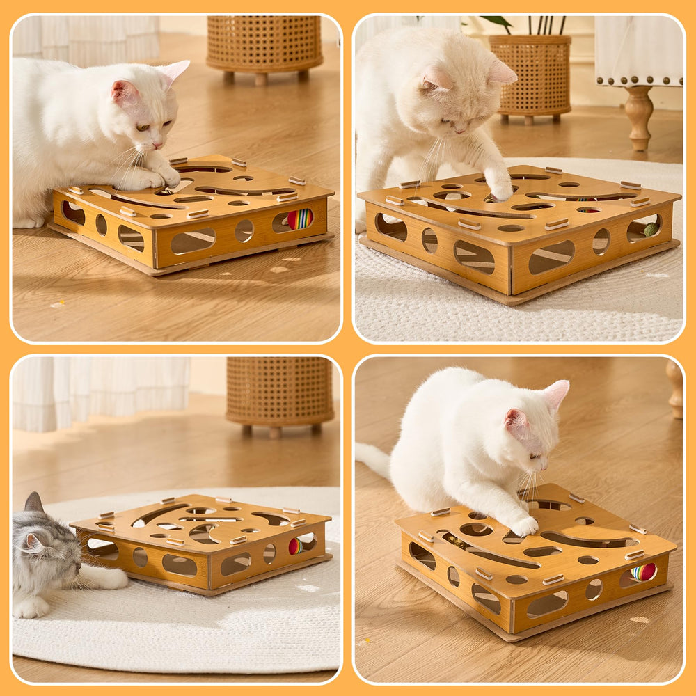 Bininl durable construction promotes long lasting indoor kitten entertainment