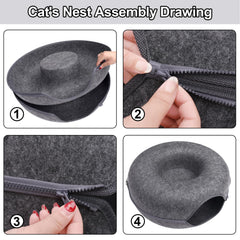 Bininl detachable interior feature allows easy cleaning and maintenance.