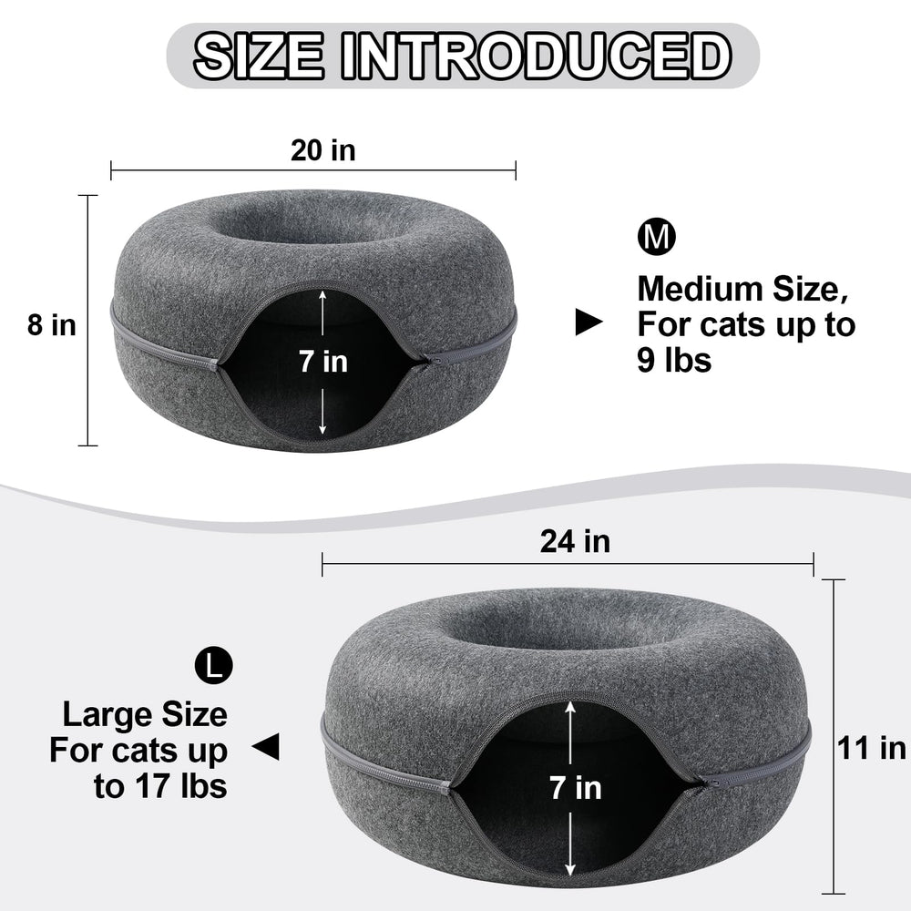 Bininl washable felt material offers wear resistance suitable for seasonal use.