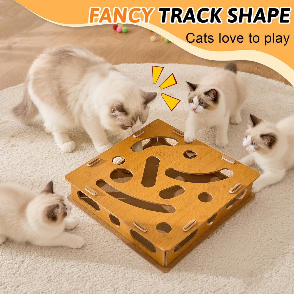 Bininl kitten puzzle with rounded edges supports safe interactive play
