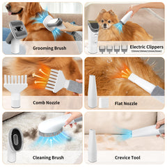 binROC 9-speed adjustable suction and airflow for pet comfort