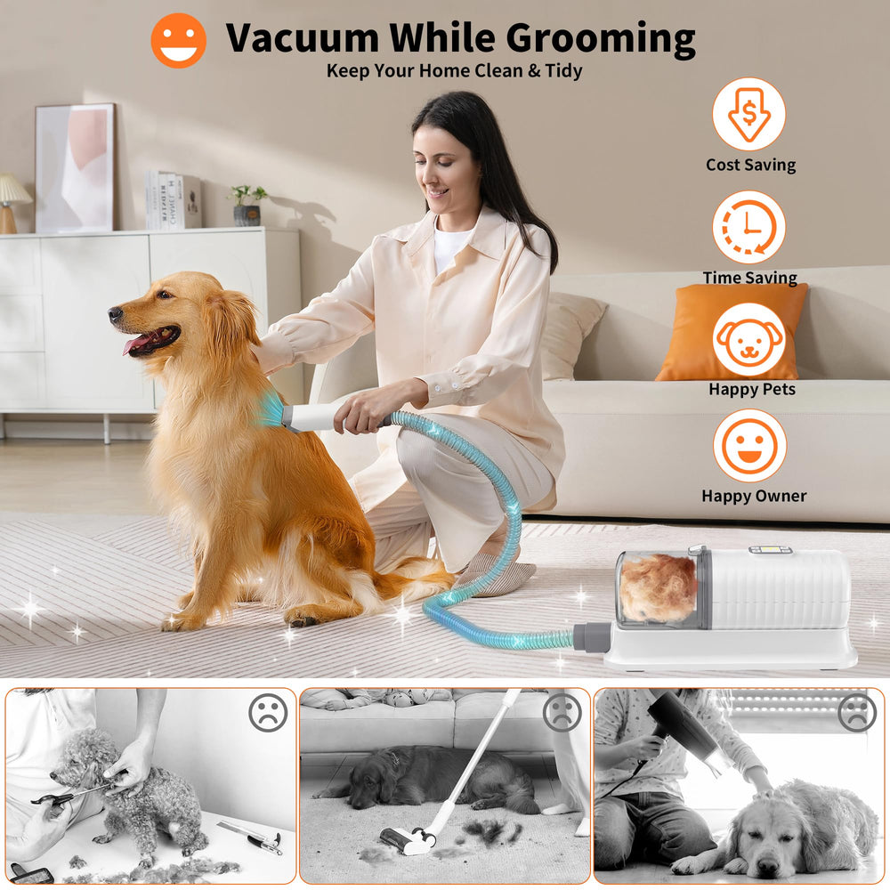 binROC grooming brush and clippers simplify at-home coats and trims
