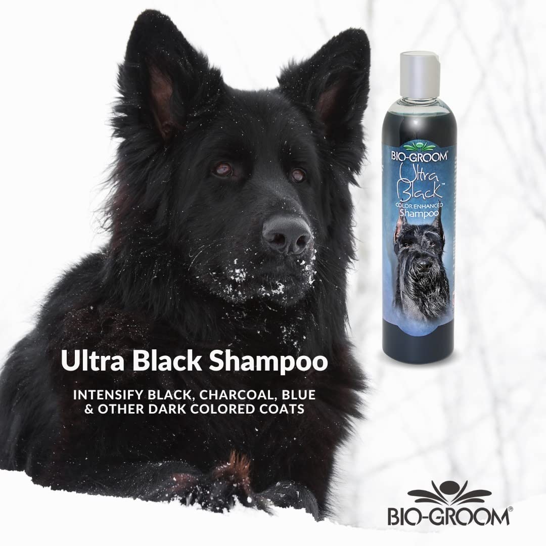 Bio-Groom cruelty-free label on shampoo bottle signals ethical pet care.